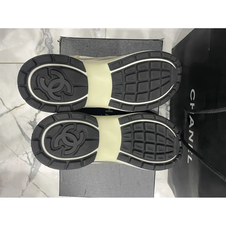 CC Logo Sneaker 'White Silver' Wmns