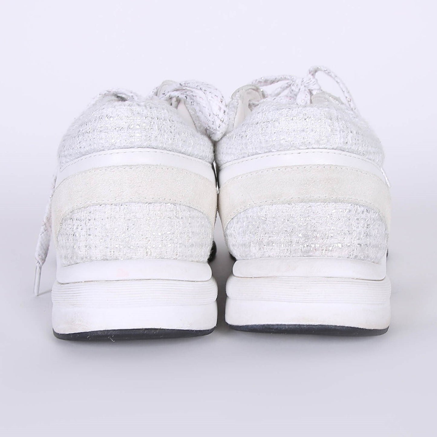 CC Logo Sneaker 'White Silver' Wmns