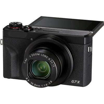 Canon - PowerShot G7 X Mark III - 20.1MP Compact Camera with 4k Video & Flip Screen