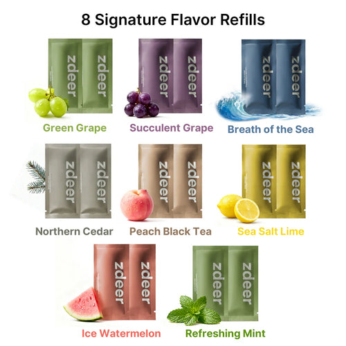 ZDEER - Electric Breath Spray + 16 Flavour Packs (Exclusive)