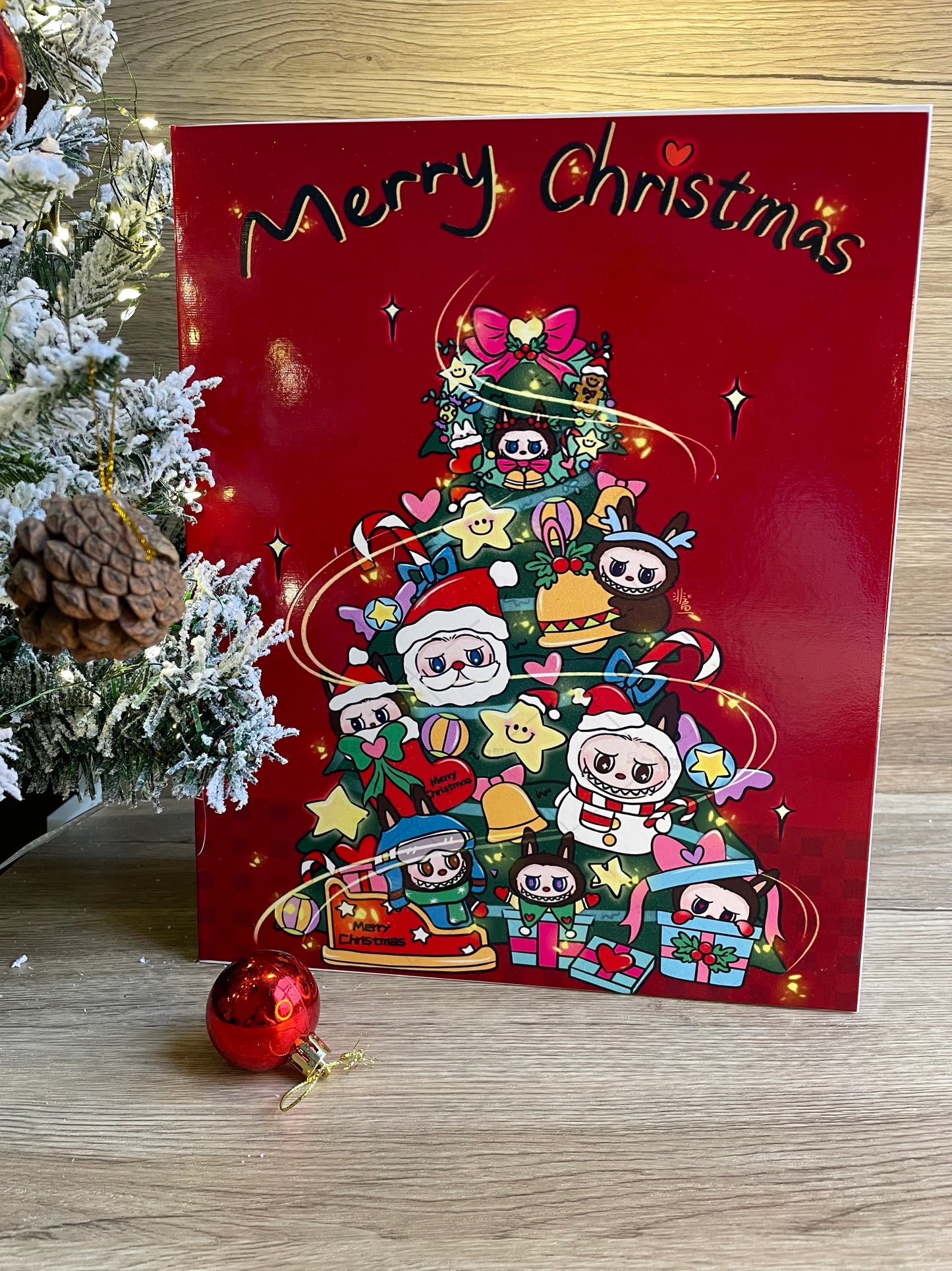 Labubu Advent Calendar (Homemade with 2 Custom Original Labubus)