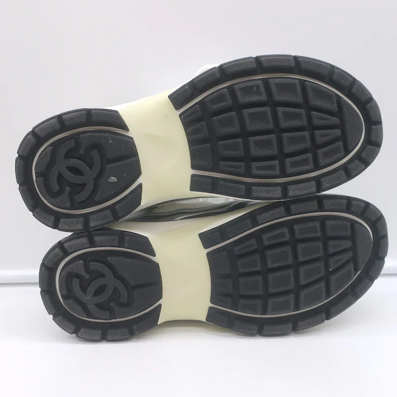 CC Logo Sneaker 'White Silver' Wmns