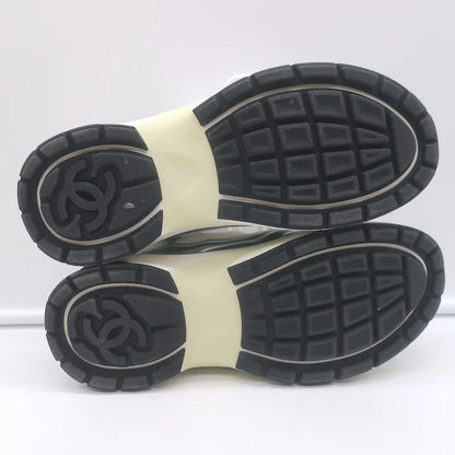 CC Logo Sneaker 'White Silver' Wmns