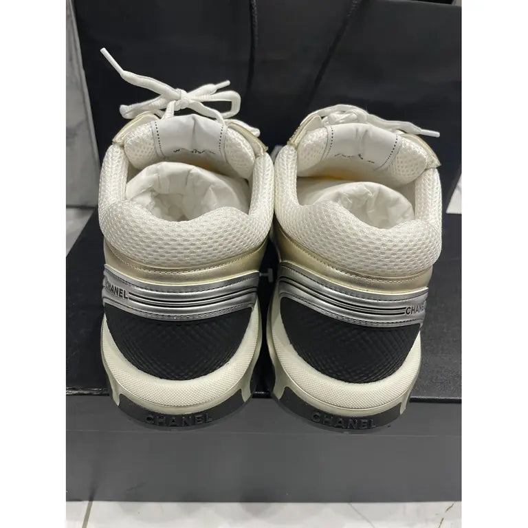 CC Logo Sneaker 'White Silver' Wmns