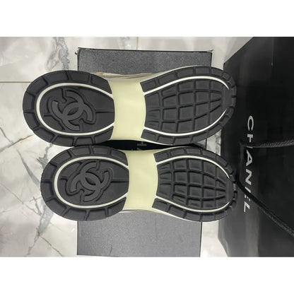 CC Logo Sneaker 'White Silver' Wmns